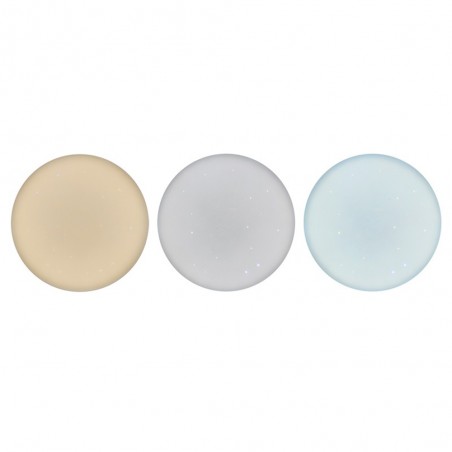 Sever Dimmable LED Flush Light 42W 3CCT Star Effect