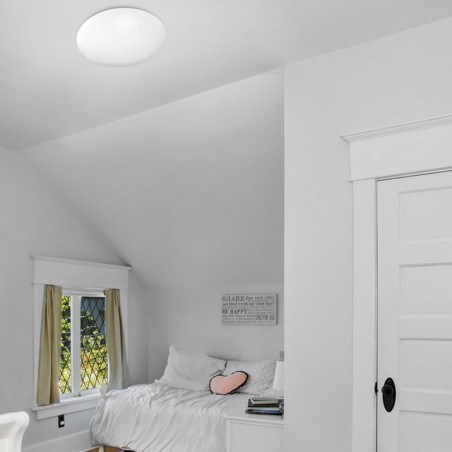 Sever Dimmable LED Flush Light 42W 3CCT Star Effect