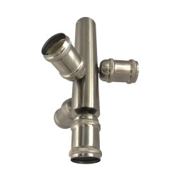 Plafón Cora 4XE27 Níquel