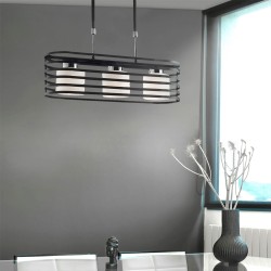 Cell Pendant Light Wenge 3-Lights