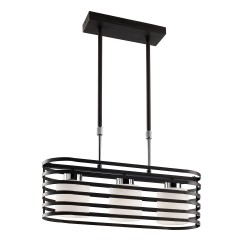 Cell Pendant Light Wenge 3-Lights