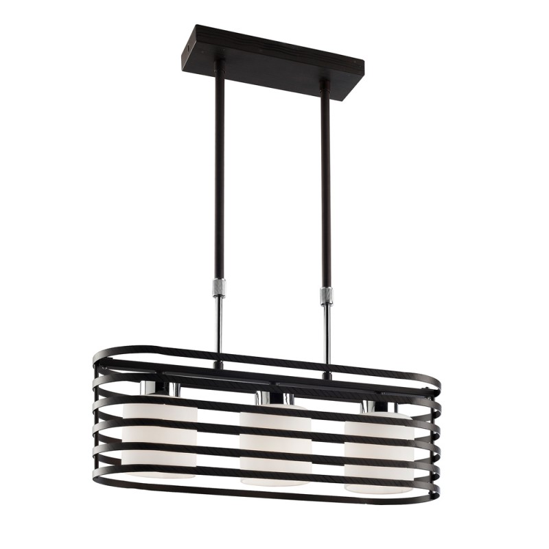 Cell Pendant Light Wenge 3-Lights