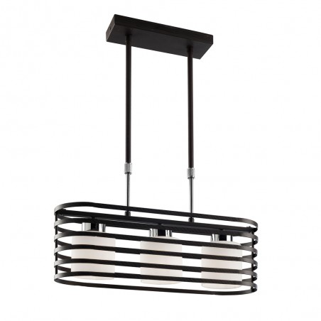 Cell Pendant Light Wenge 3-Lights