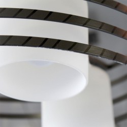 Cell Pendant Light Wenge Cylinder