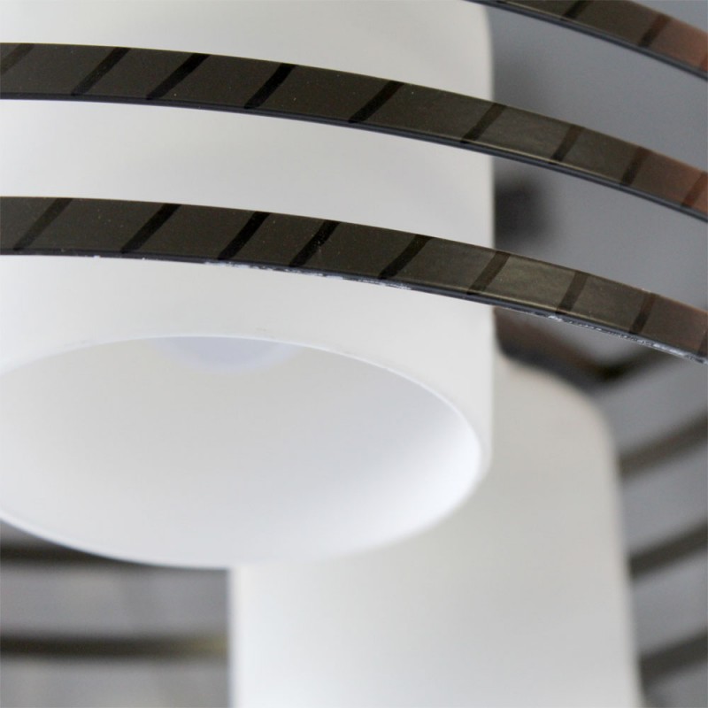 Cell Pendant Light Wenge Cylinder