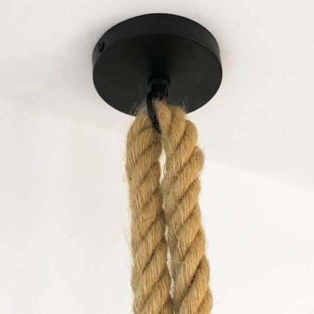 Winery 2-Light Rope Pendant Ceiling Lamp