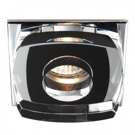 Avalio Recessed Light Glass Black Avalio Recessed Light Glass Black