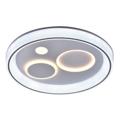 Plafón Smart Rus 85W 3CCT regulable encendido con iluminación combinada con tono de luz frío