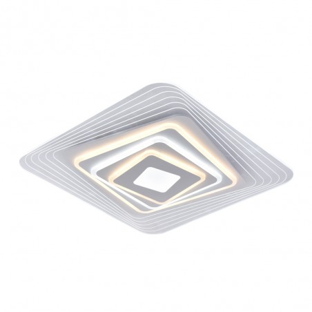 Plafón Smart Ara 70W 3CCT regulable con iluminación combinada en tono de luz frío