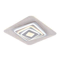 Plafón Smart Ara 70W 3CCT regulable con iluminación combinada en tono de luz cálido