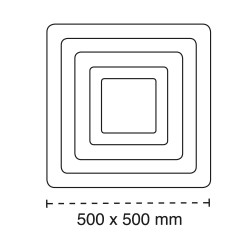Cota del Plafón Smart Otie 2 135W 3CCT regulable