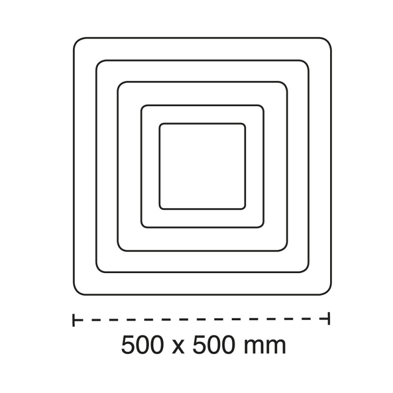 Cota del Plafón Smart Otie 2 135W 3CCT regulable