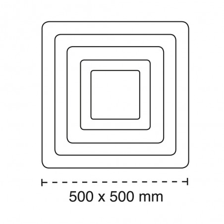 Cota del Plafón Smart Otie 2 135W 3CCT regulable
