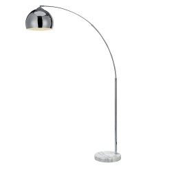 Lampadaire Noova 1xE27 Chrome