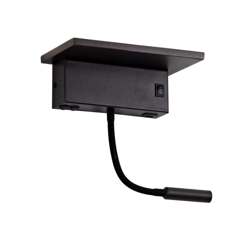 Aplique LED Rob2 5W+3W USB y cargador wireless