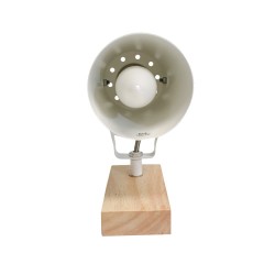 Plafón Dera con un foco visto inferior