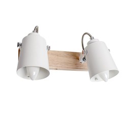 Plafón Dera con dos focos apagado