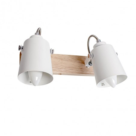 Plafón Dera con dos focos apagado