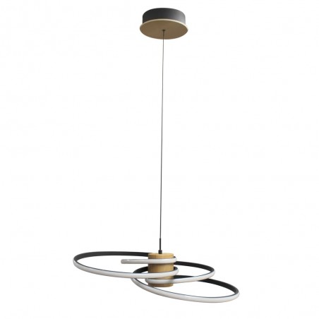 Lámpara de techo Dina 50W vista de perfil