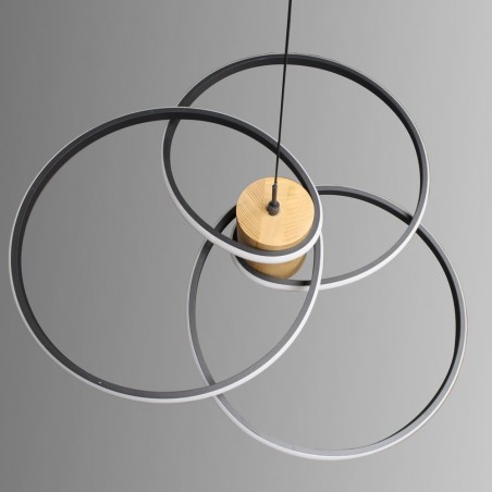 Lámpara de techo Dina 50W vista desde arriba