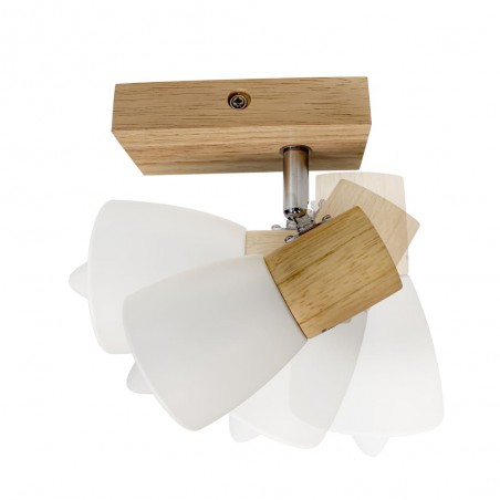 Plafón Lan con un foco montaje ángulo del punto de luz