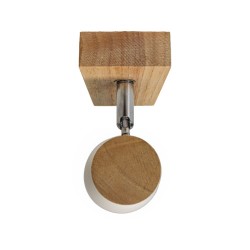 Plafón Lan con un foco vista cenital