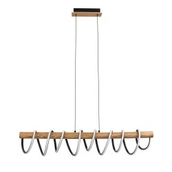 Lámpara de techo LED Rever 49W 3000K vista de perfil