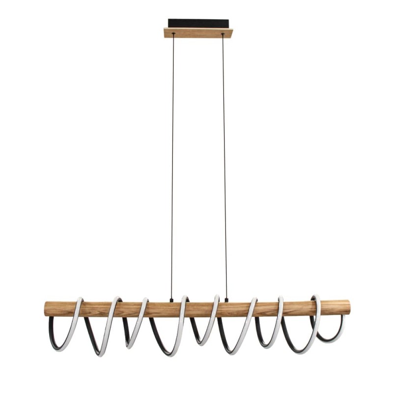 Lámpara de techo LED Rever 49W 3000K vista de perfil