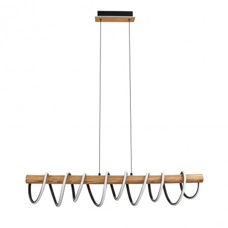 Lámpara de techo LED Rever 49W 3000K vista de perfil