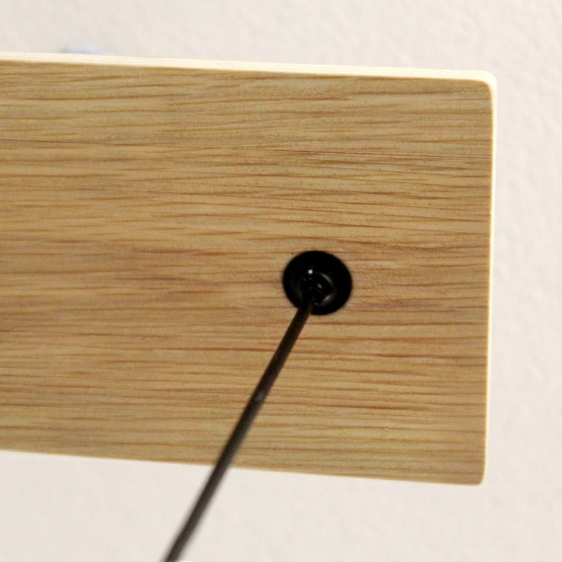 detalle florón Lámpara de techo LED Rever 49W 3000K