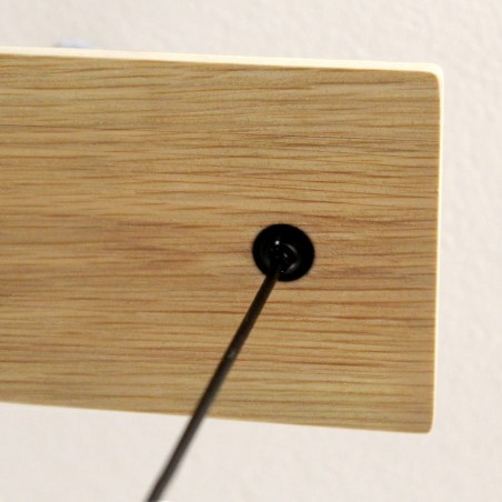 detalle florón Lámpara de techo LED Rever 49W 3000K