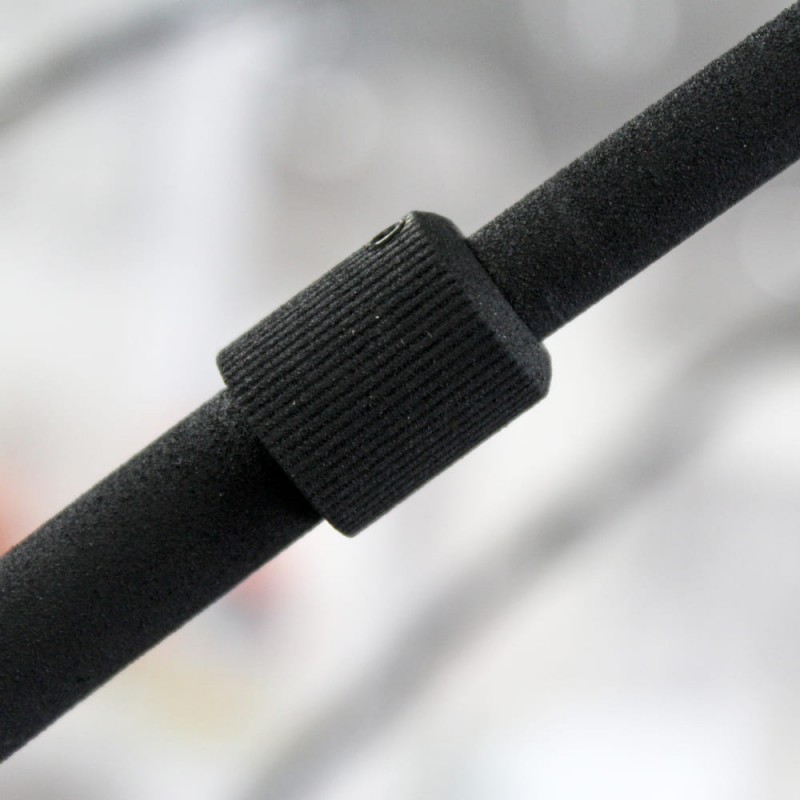 Detalle Lámpara de pie Noova negro 1xE27