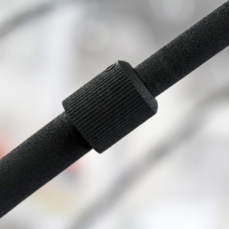 Detalle Lámpara de pie Noova negro 1xE27