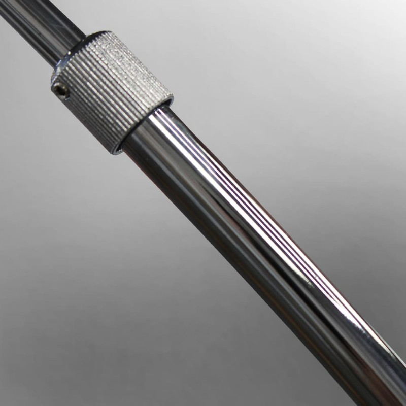 Detalle Lámpara de pie Noova cromada 1xE27