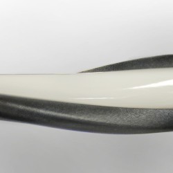 Detalle acabados de la Lámpara de techo led Sand 22W negra