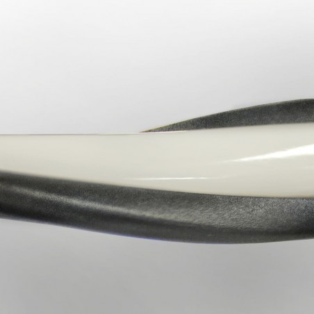 Detalle acabados de la Lámpara de techo led Sand 22W negra