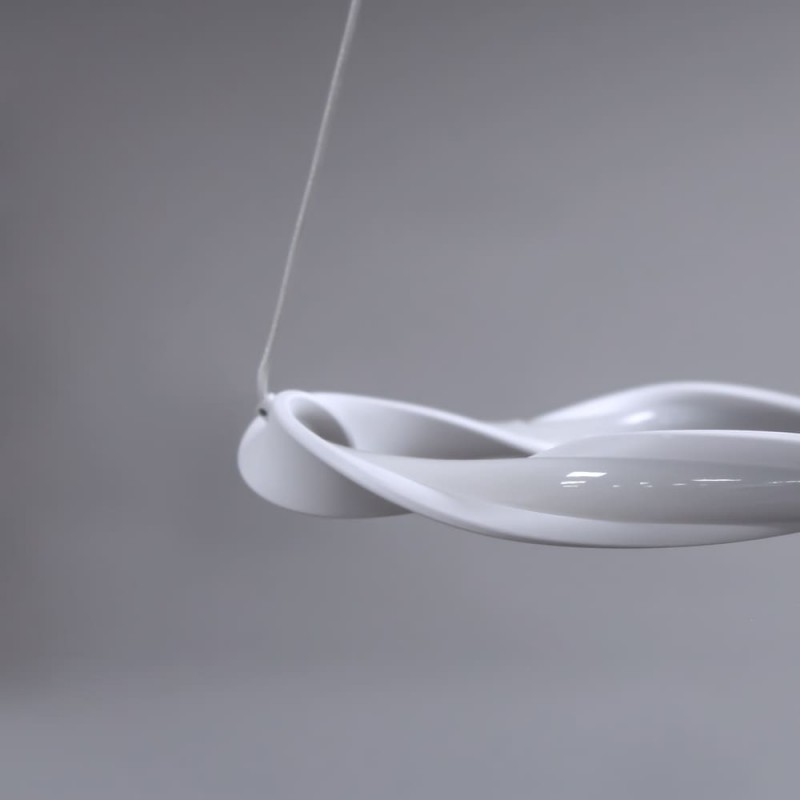 Detalle de la tira LED de la Lámpara de techo led Sand 22W blanco