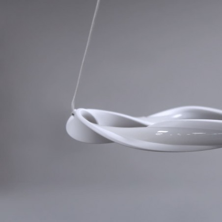 Detalle de la tira LED de la Lámpara de techo led Sand 22W blanco