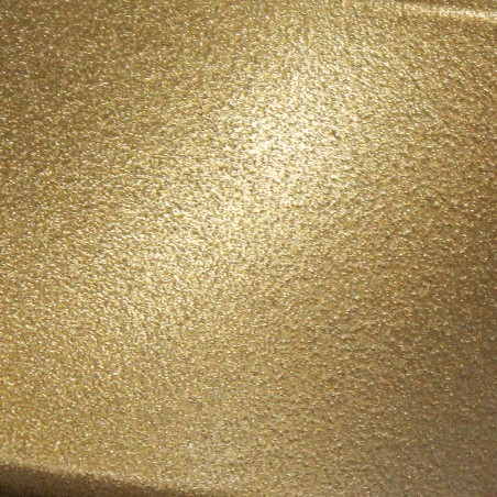 Detalle acabado texturizado de la Lámpara de techo led Sand 22W oro