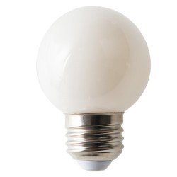 Milky light bulb G45 E27 6W...