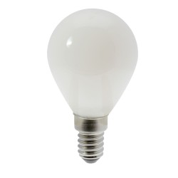 Milky light bulb G45 E14 6W...