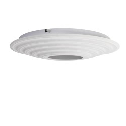 Plafón Smart Mei 3D 125W 3CCT regulable visto de perfil