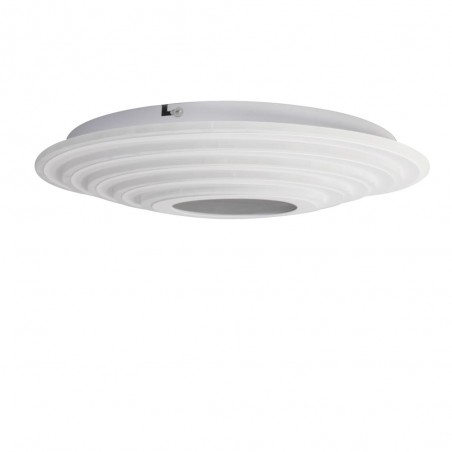 Plafón Smart Mei 3D 125W 3CCT regulable visto de perfil