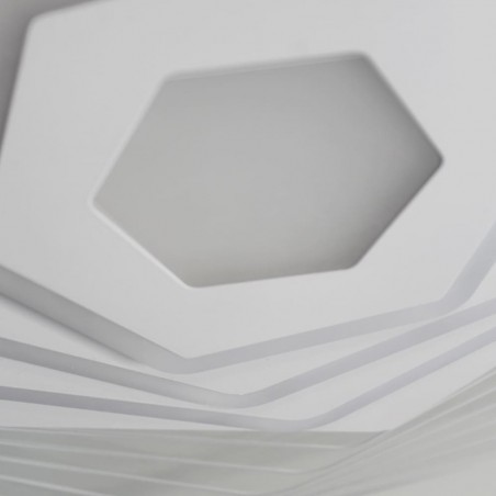 Detalle del difusor del Plafón Smart Ara 90W 3CCT regulable