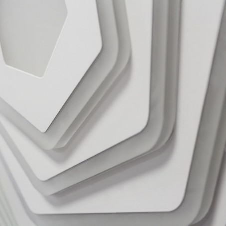 Detalle de acabado del Plafón Smart Ara 90W 3CCT regulable