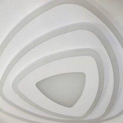 Detalle del difusor del Plafón Smart Saren 110W 3CCT regulable