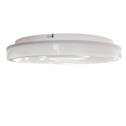 Plafón Smart Saren 110W 3CCT regulable visto de perfil