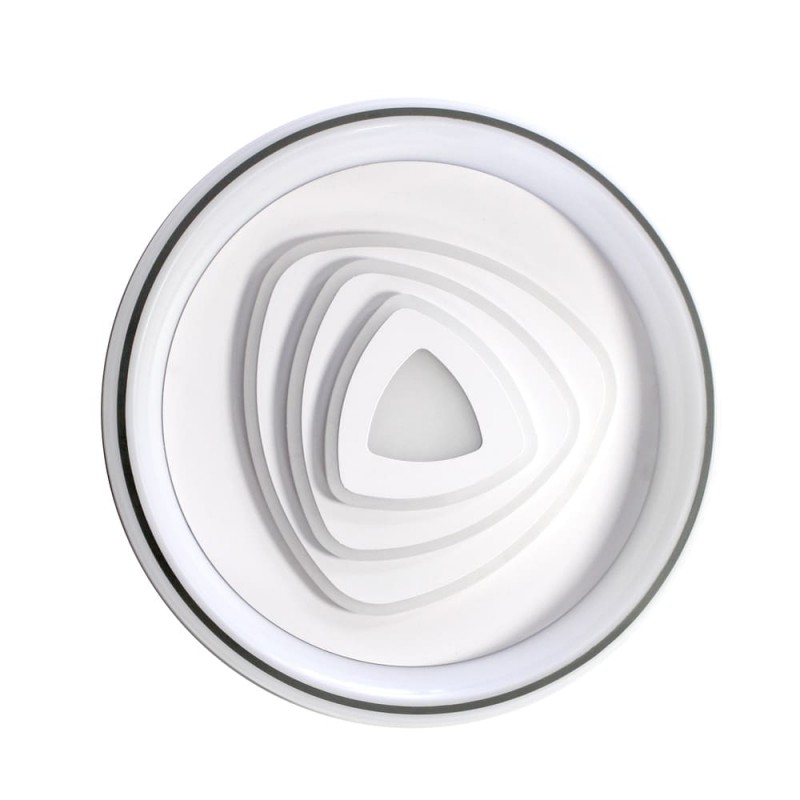 Plafón Smart Saren 110W 3CCT regulable visto de planta