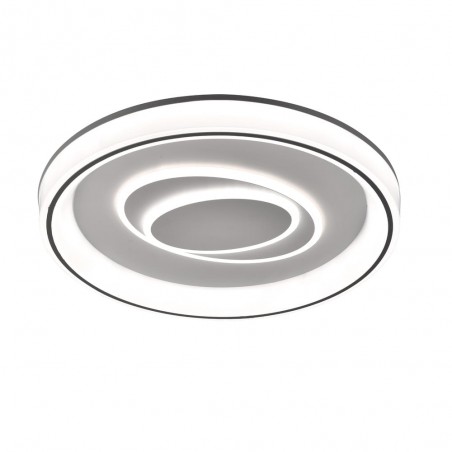 Plafón Smart Ryad 85W 3CCT regulable encendido con iluminación combinada con tono de luz neutro