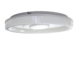 Plafón Smart Ryad 85W 3CCT regulable visto de perfil